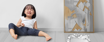 【どこでも貼れる割れない鏡】Genki ドアの裏やクローゼットにも 鏡 全身鏡 姿見鏡 壁掛け ミラー 浴室 (30×30cm 4枚セット)